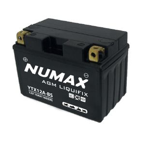 BATTERIE VÉHICULE Batterie moto Numax Premium AGM avec pack acide YT