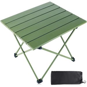 TABLE DE CAMPING Frasheng Table Exterieur, Pliante ultralégère compacte, Portable, en Alm, avec Sac de Transport pou Camping, Barbecue,Plage,Jard2