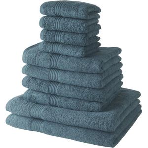 SERVIETTES DE BAIN Lot de 4 Serviettes de bain TODAY 30x50 + 4 Servie