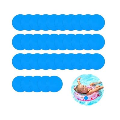 Lot De 30 Rustines Autocollantes En PVC Pour Réparation De Bateaux Gonflables, Kayaks, Piscines – 15x20 Cm, Bleu, Imperméables