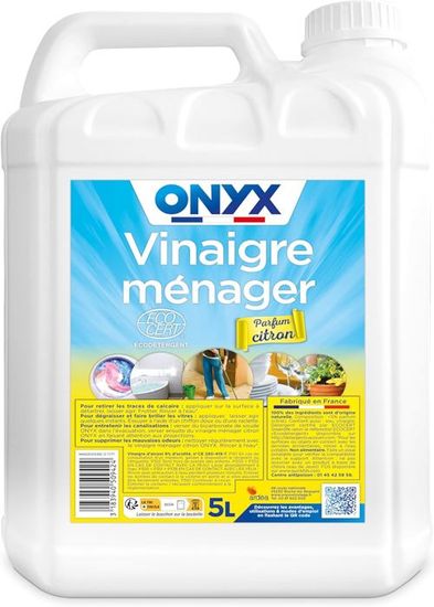 Vinaigre Nettoyant 14° Mieuxa - Bidon 20L - Détartrant Puissant, Fait Briller Et Détache - Idéal Ménage
