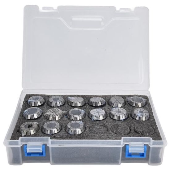 Jeu de pinces 15 pièces ARAMOX ER11 pour machine de gravure CNC et