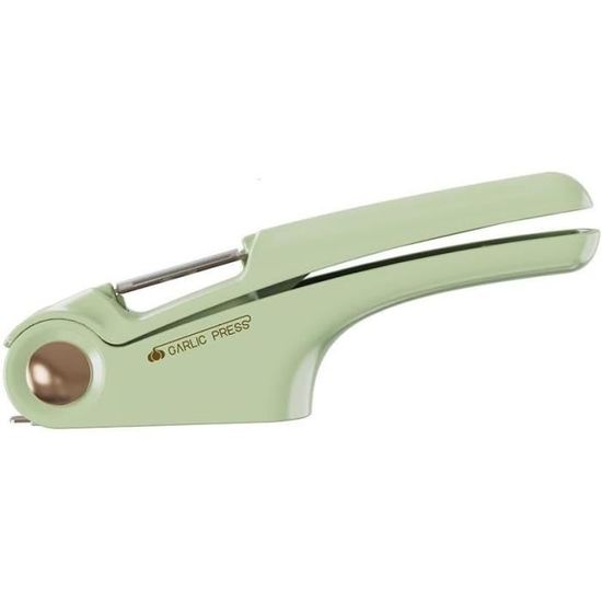 Presse-Ail En Acier Inoxydable Professionnel - Grande Trémie, Facile à Nettoyer, Design Ergonomique