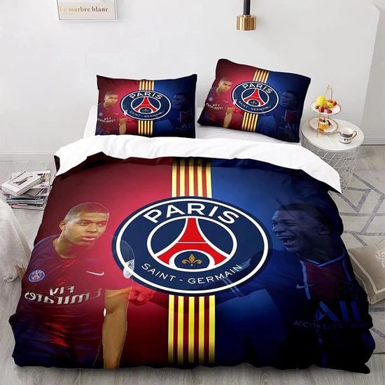 ChrimKylian Mbappé Housses De Couette 240*260CM Imprimés Housse De
