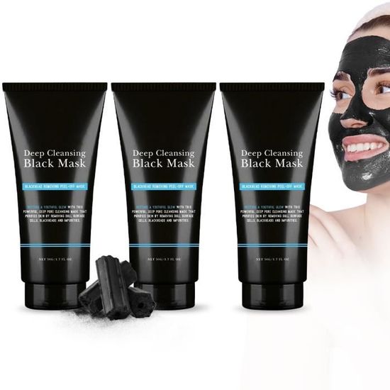 Lot de 3 Masque charbon extracteur de points noirs pour éliminer les — free download