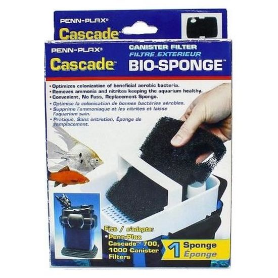 Cascade Canister Filter Bio-Sponge, 700 & 1000 Bio Sponge (1 Pack ...