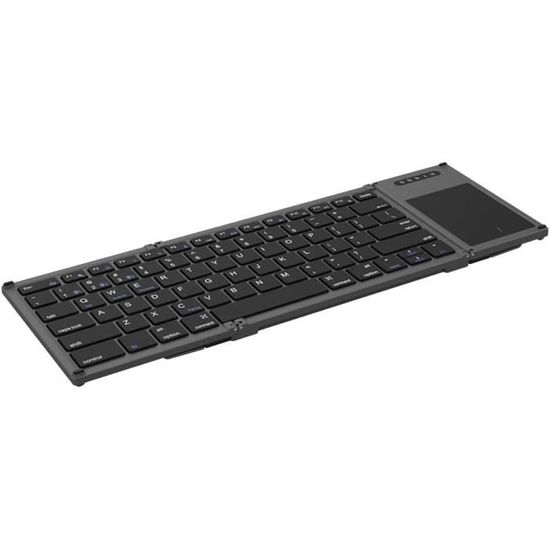 Annadue Clavier Sans Fil Bluetooth Ultra Fin Avec Pavé Tactile, Clavier