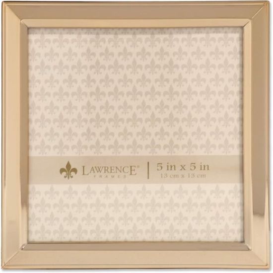 Cadre Photo Biseauté Classique En Métal Doré 12,7 X 12,7 Cm[n20559