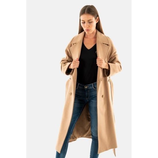 Beige Salsa Manteau Femme SALSA Manteau Grace /medium Beige 2025
