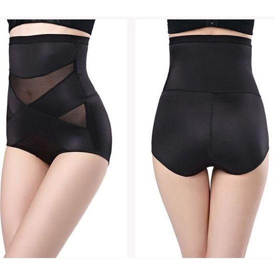 JENCVNL Culotte Fesse Push Up Sculptante Rembourrée - Shapewear Hip Enhancer - Noir