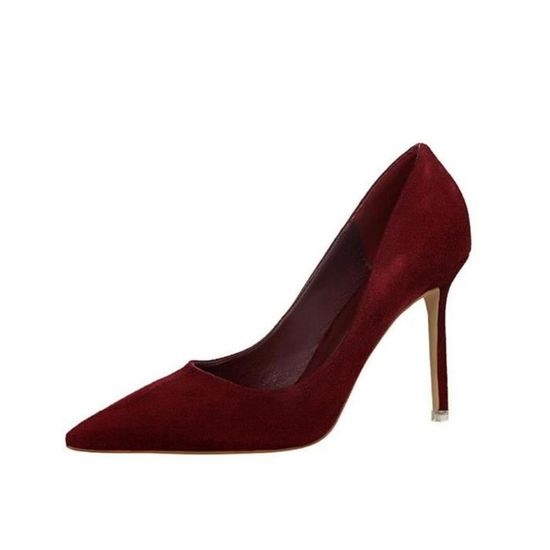 Escarpins Femme Bout Fermé Talons 8 Cm - Classiques, élégants, Pour Soirée Ou Bureau