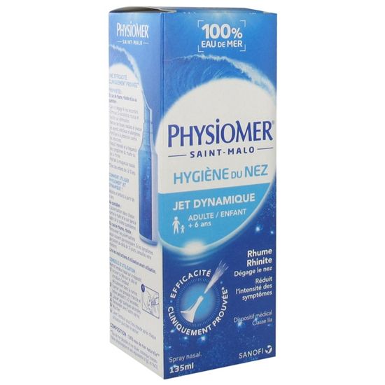 Physiomer Hygiene Nasale Jet Dynamique 135 Ml Cdiscount Sante Mieux Vivre