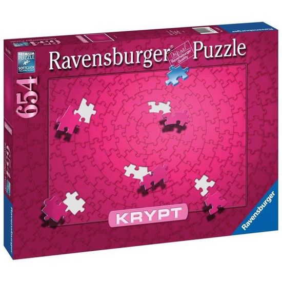 Puzzle Krypt 654 p - Ravensburger - Défi ultime pour les fans de puzzles - Mixte - A partir de 14 ans