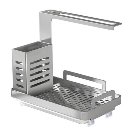 EIF Panier De Séchage Pour Évier En Acier Inoxydable 304 Porte-Éponge