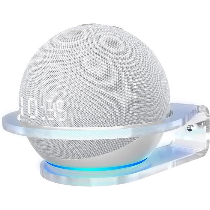 2 Supports Muraux Alexa Dot Cozycase - Acrylique Transparent Pour Dot 5/4/3 Gen - Économise Espace