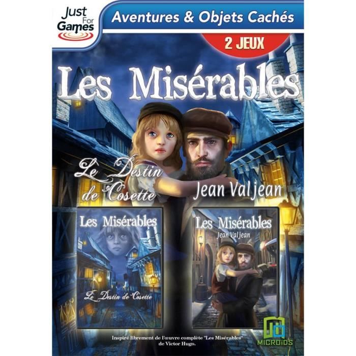 Just For Games Coffret Les Misérables (Cosette, Jean Valjean) Jeu PC