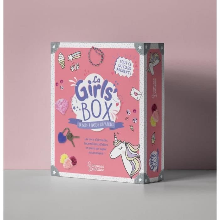 La Girl's Box. Coffret avec 1 livre d'activités et plein de super accessoires
