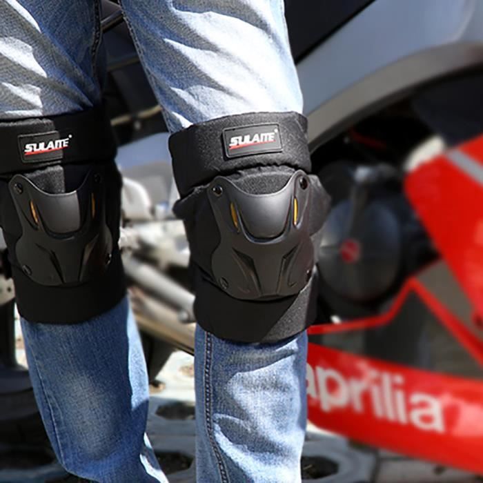 【Accessoires de vélo】Moto Motocross Racing Genouillères Protecteur Gardes Armor Gear Vélo Brace_YU12556