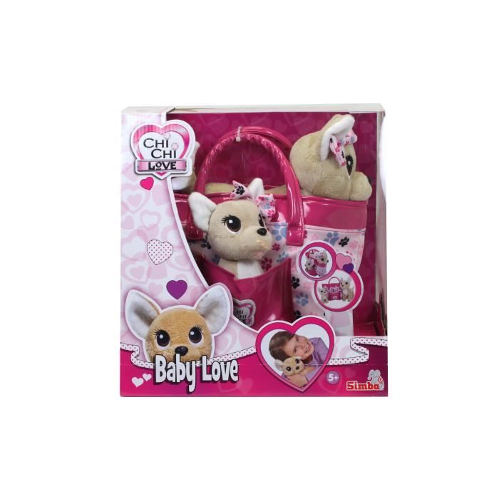 Simba Toys 105893178, Animaux en peluche, Multicolore, 5 année(s), Chien, Fille, Intérieure et extérieure