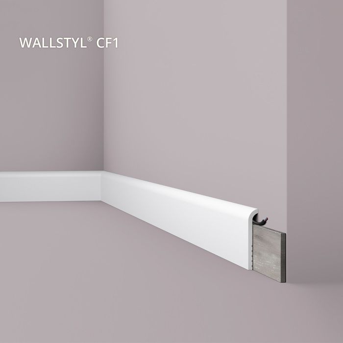 Surplinthe CF1 Polystyrène HD WALLSTYL (110 mm x 22 mm) - NMC NOËL & MARQUET