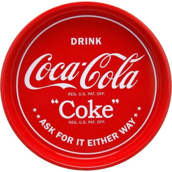 Plateau à Café Pub Vintage Retro USA Coca Cola …