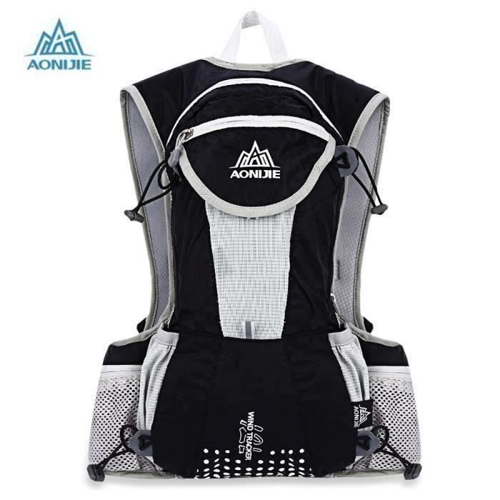 AONIJIE 12L Sac de sport unisexe Sac à dos résistant à l'eau XC844