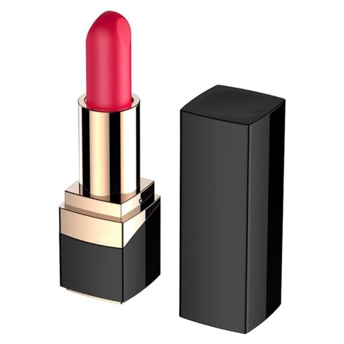 APPAREIL DE MASSAGE MANUEL,10 fréquence Mini rouge à lèvres mamelon corps Massage clitoridien Stimulation de la chatte vibrer