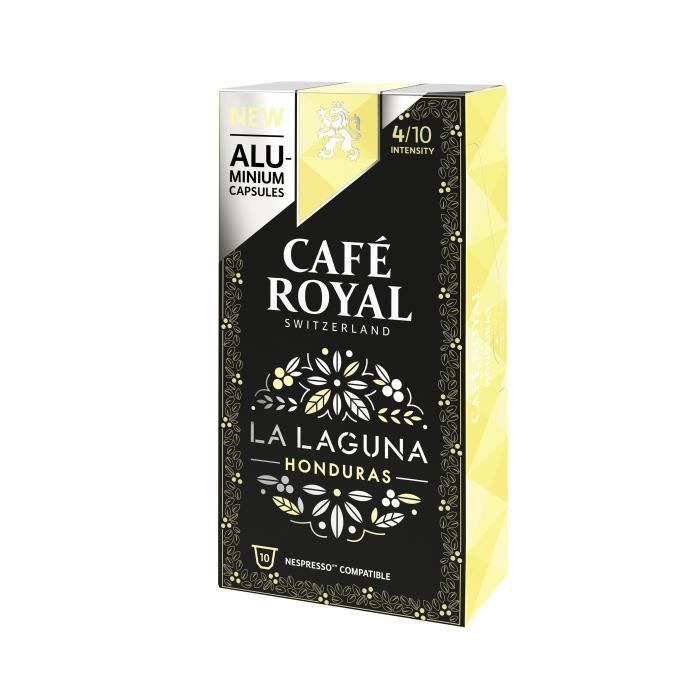 CAFE ROYAL Café La Laguna - Compatible Nespresso aluminium - 10 capsules
