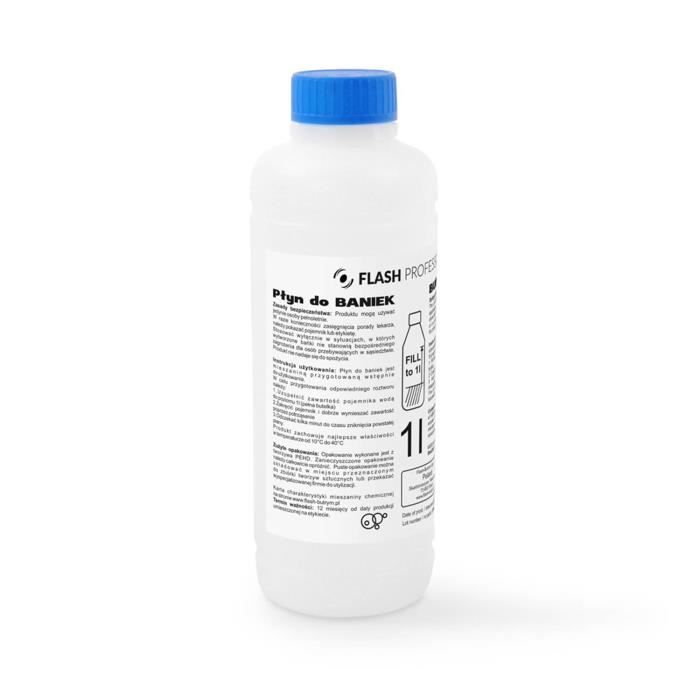 Bidon de 1 Litre de liquide pour machine à bulles