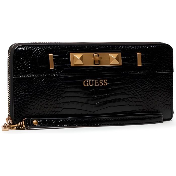 Portefeuille Guess Femme Noir 20,5 x 10,5 x 2,5 TU