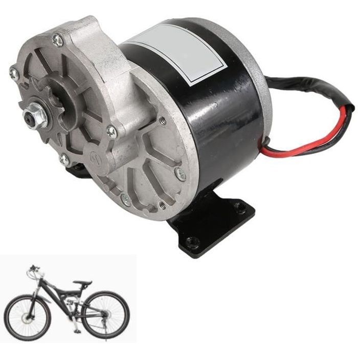 Moteur électrique à réduction de vitesse 12V 250W avec pignon à 9 dents réducteur de moteurs à courant continu brossé pour Scooter