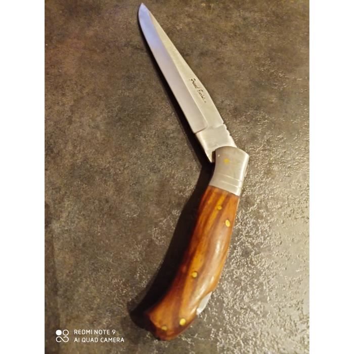 Couteau pradel évolution lame 16 cm ,manche bois