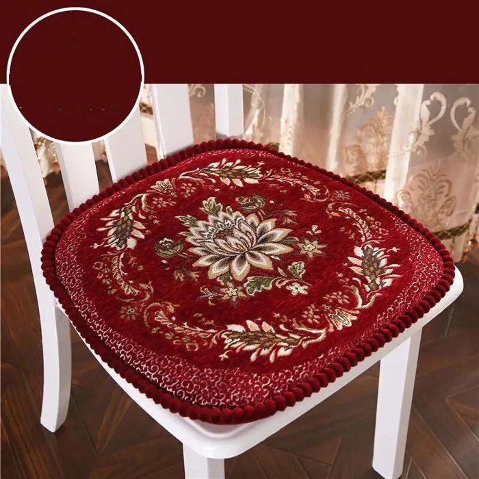 Coussins De Chaise En Cuir Lavables - Lot De 1, 2 Ou 4 - Assise Confort Carré 40x40cm Ou 45x45cm - Style Nordique - Bureau, Salle à Manger, Cuisine