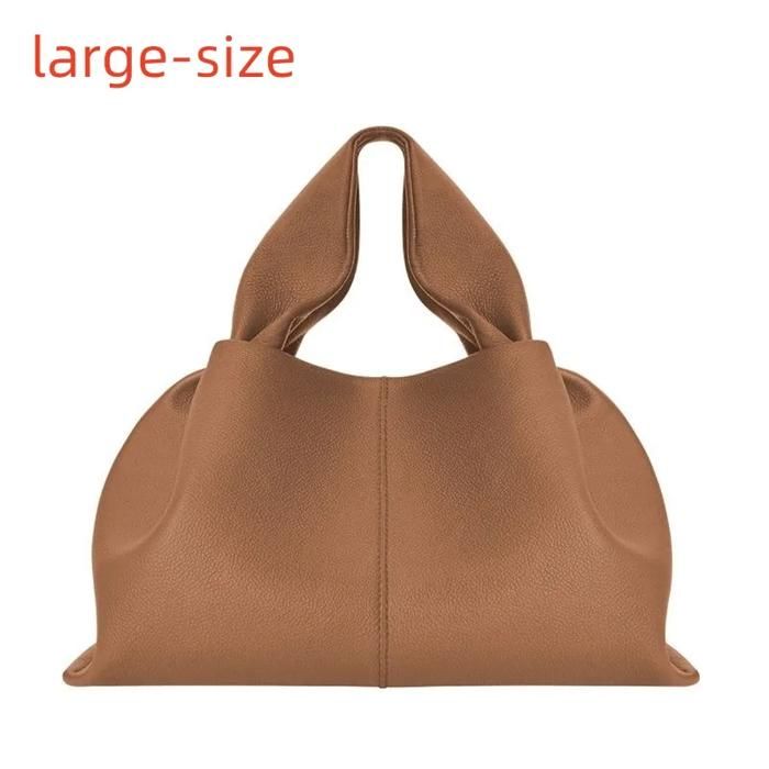 Luxe sac polen Numero dix sac de createur beri numero neuf sac demi lune de luxe en pure peau de vache sac a bandouliere s33 Cdiscount Bagagerie Maroquinerie