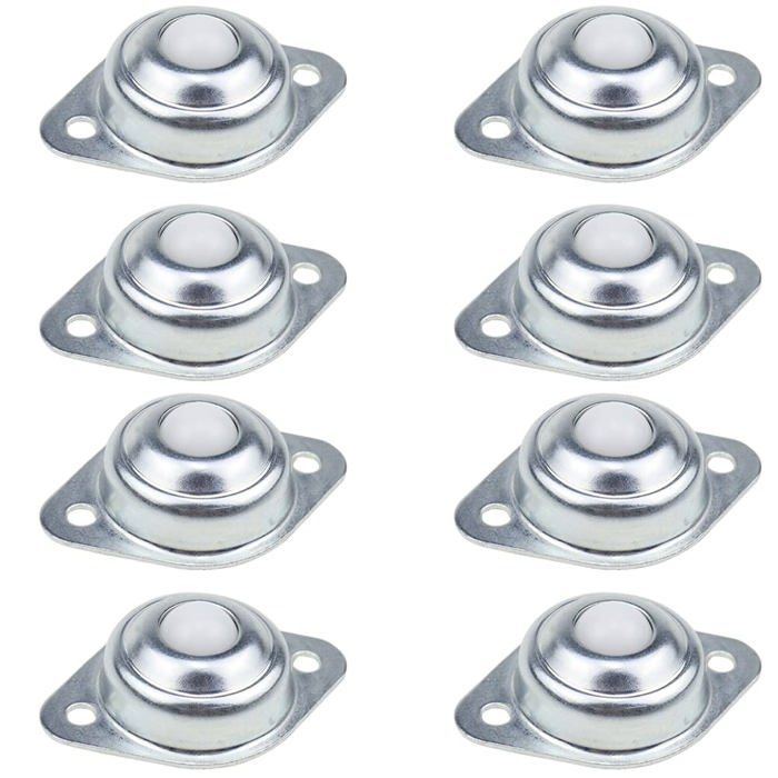 Roulettes à Billes En Acier Pour Table De Transfert – 15 Mm Et 22 Mm – Neuf