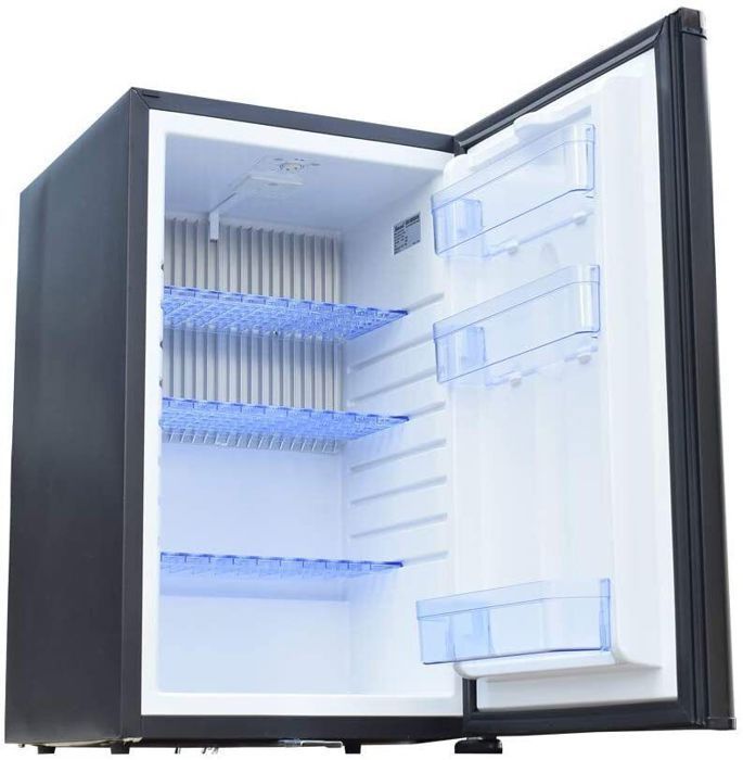 Mini réfrigérateur portable-réfrigération à absorption-Smad-12V/220V-45L-réfrigérateur avec serrure-sans givre
