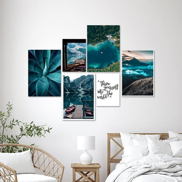 1art1 Franz Marc Poster Stampa Artistica Su Tela Volpi, 1913 Quadro Da Parete Sulla Barella - Foto 9