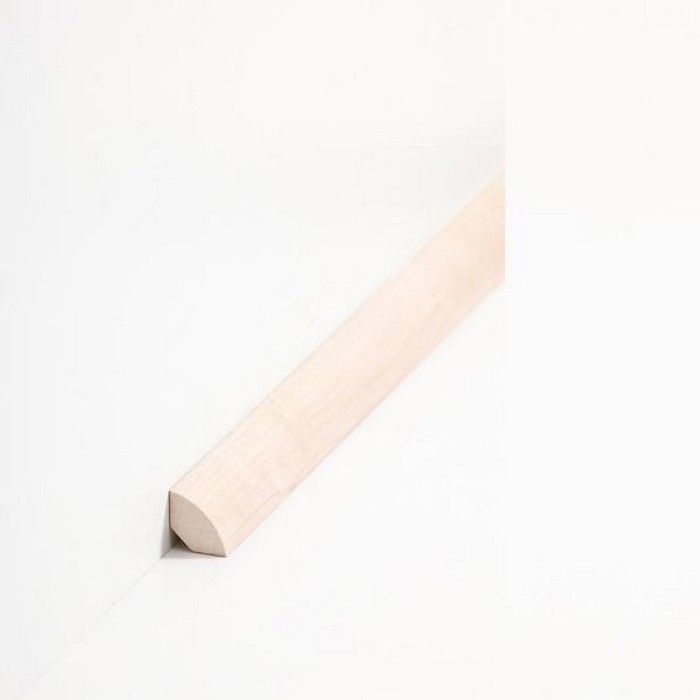 Quart De Rond PROVISTON 12x12x2000 Mm – Bois Massif Abachi Blanc, Allemand