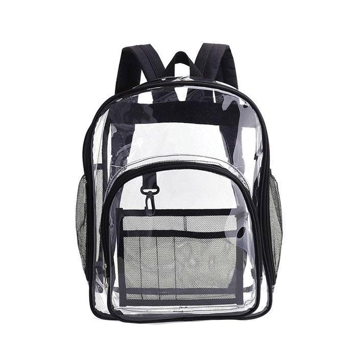 Sac à Dos Transparent étanche Coco Berming – PVC, 42x34 Cm, Cordon Réglable, Pour Fitness, Natation, Voyage