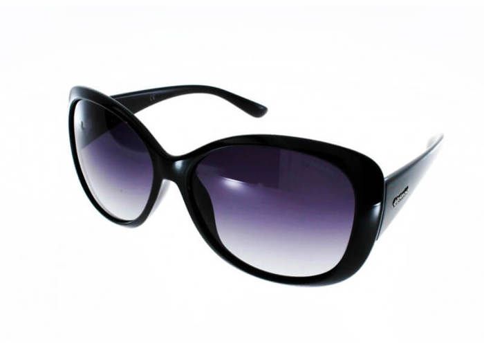 Lunettes De Soleil Polaroid Polarisées Modèle DL5 LM3 - Monture Noire, Verres Marron
