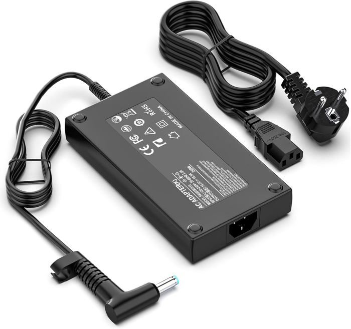 Chargeur 200W 10.3A Ordinateur Portable Compatible Adaptateu