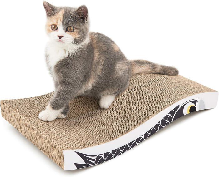 Comparer les prix de griffoir pour Chat - griffoir Chats Carton avec Texture Scratch Premium,gratoir a Chats Durable réversible