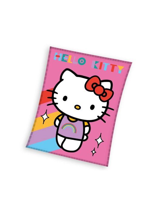 Hello Kitty Couverture Polaire Douce 150 X 130 Cm - Cadeau Pour Sanrio Hello Kitty
