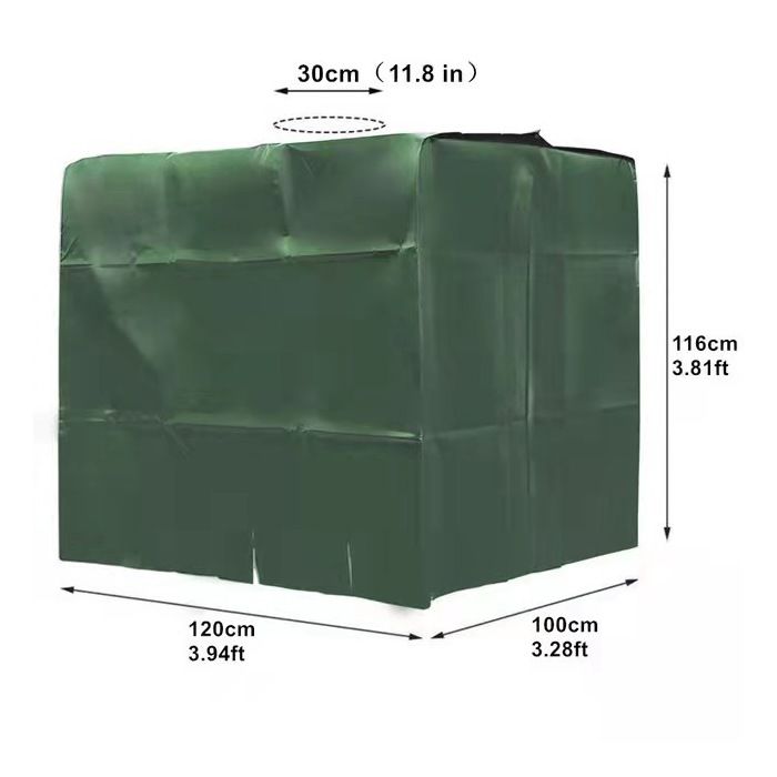 WRQIOO Bâche De Protection Solaire Pour Trampoline – Diamètre 305 Cm, 8 Barres, Filet Anti-UV, Accroche Facile, Noir