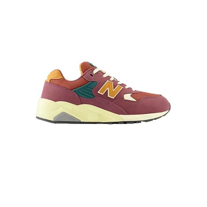 New Balance New Balance MT580 homme marron – baskets cuir suédé semelle Rollbar® amortie