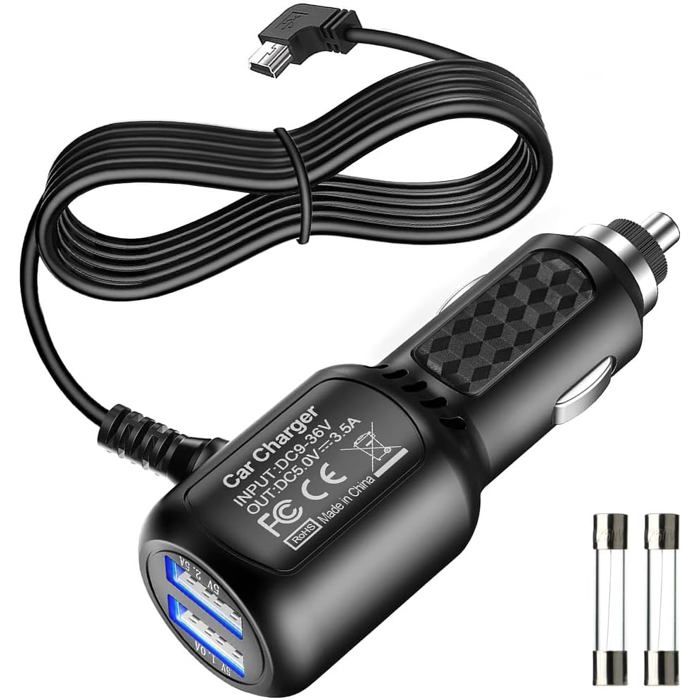 Chargeur Moto Étanché Double USB 12-24V – SOONHUA – Pour Smartphone, GPS, Action Cam