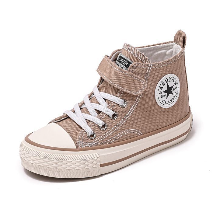 Baskets Toile Mixte Enfant Haute Chaussures Léger Respirante