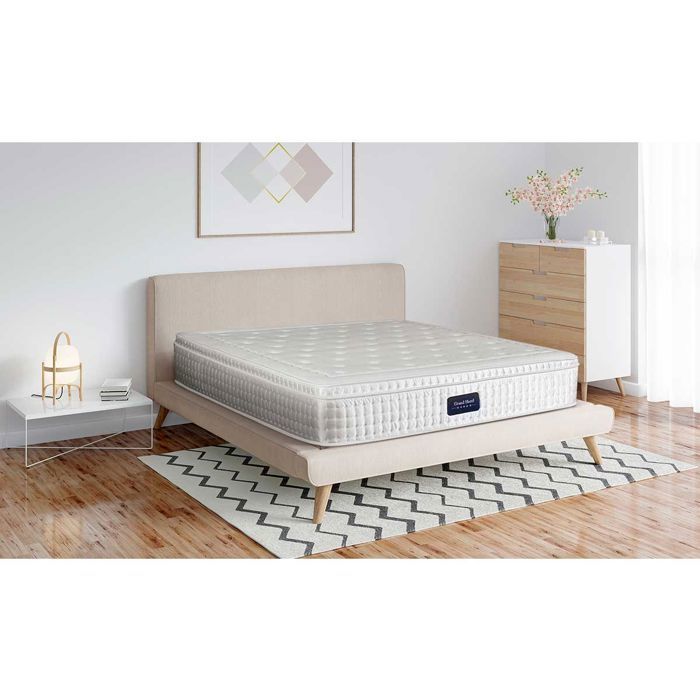 HAMILTON Matelas Grand Hotel 30 cm dépaisseur Hybride-Blanc-Latex-Ressorts ensachés I 180 x 200 cm HAMILTON Matelas Grand Hotel 30 cm dépaisseur Hybride-Blanc-Latex-Ressorts ensachés I 180 x 200 cm