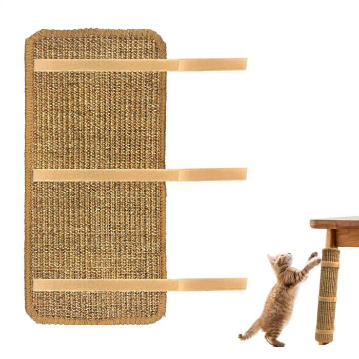 Griffoir sisal 20*45cmpour pieds de table et canapé résistant à l’abrasion