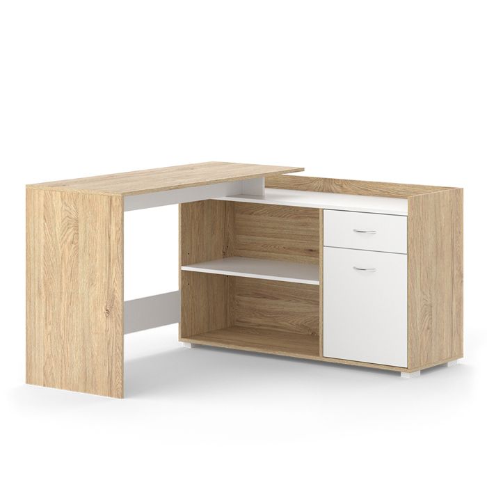 Bureau dangle Noira 135x77cm avec tiroir Sonoma Vicco 50117 Bureau dangle Noira 135x77cm avec tiroir Sonoma Vicco 50117